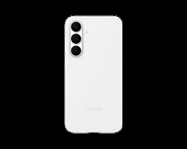 כיסוי סיליקון לבן עבור Galaxy S25 FE Samsung