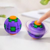 כדור ספינר קינטי מסתובב להפגת מתחים, ויסות חושי ושיפור הריכוז – Kinetix
