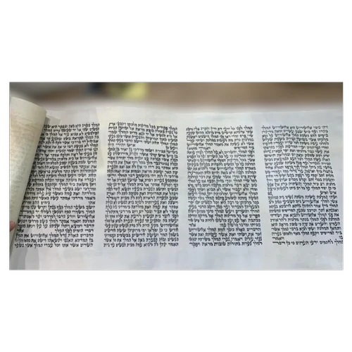 מגילת אסתר על קלף כתב הארי גודל 36 ס"מ
