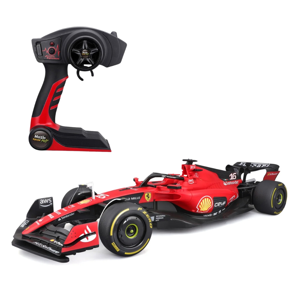 מכונית שלט פרארי פורמולה 1 Maisto Tech RC Ferrari SF-23 Leclerc 1:10