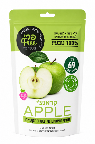 חטיף תפוחים קראנצ׳י - 20 גרם