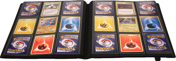 Pikachu 9-pocket Premium PRO-Binder Pokemon קלסר פרימיום PRO בעל 9 כיסים בעיצוב פיקאצ'ו 360 קלפים