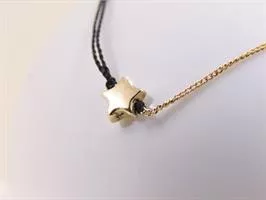 צמיד חצי חצי כוכב זהב 14K