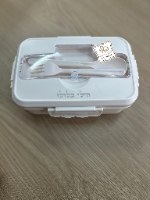 קופסת אוכל רב פעמית כולל חריטת שם