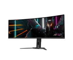 מסך AORUS CO49DQ Ultra-Wide DQHD OLED 0.03ms 144Hz KVM HDR