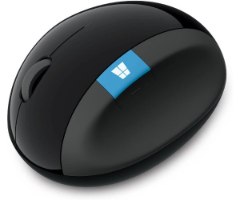 עכבר ארגונומי אלחוטי Microsoft Sculpt Ergonomic Mouse L6V-00005