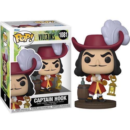 בובת פופ  1081# POP Disney: Villains- Captain Hook