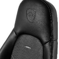 כיסא גיימינג ומנהלים Noblechairs ICON שחור/לבן פלטינום