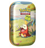 Pokemon TCG: Paldea Friends Mini Tin (Lucky Dip) קלפי פוקימון TCG מקוריים מארז פח חברים מפלאדה