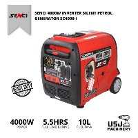 גנרטור בנזין חזק 4000W אינוורטר מושתק מופעל בשלט רחוק מבית SENCI