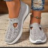 אפור - נעלי נוחות סניקרס קלות ואורתופדיות לנשים OrthoSnickers