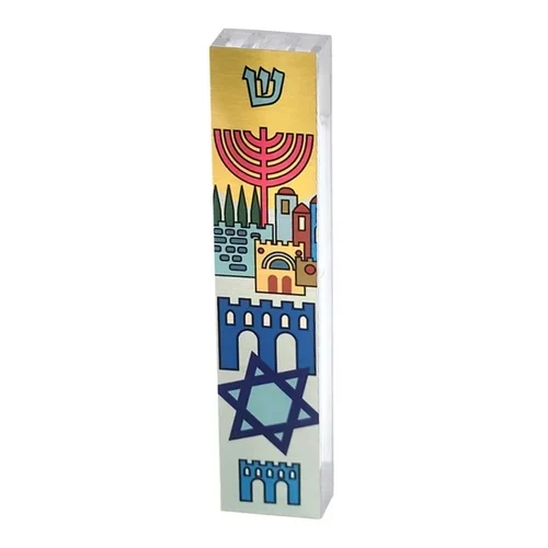 בית מזוזה צבעוני ישראל