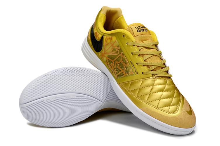 נעלי כדורגל פוטסל נייק Nike Lunar Gato II זהב