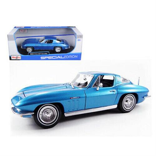 דגם מכונית מהדורה מיוחדת מאיסטו MAISTO CHEVROLET CORVETTE 1965