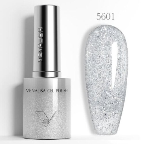 לק ג'ל VENALISA ונליסה 10 מ"ל - 5601 Glitter