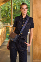 Cross Body דגם FENNA JABALI קטן רצועה מתכווננת | 19x6x16 cm
