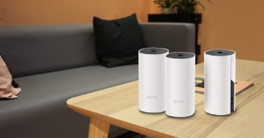ראוטר אלחוטי TP-Link 802.11ac AC1200 Whole Home Mesh Wi-Fi System Deco M4 - שלוש יחידות