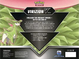 קלפי פוקימון מארז ויריזיון וי Pokémon TCG: Virizion V Box