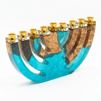 חנוכייה שקופה