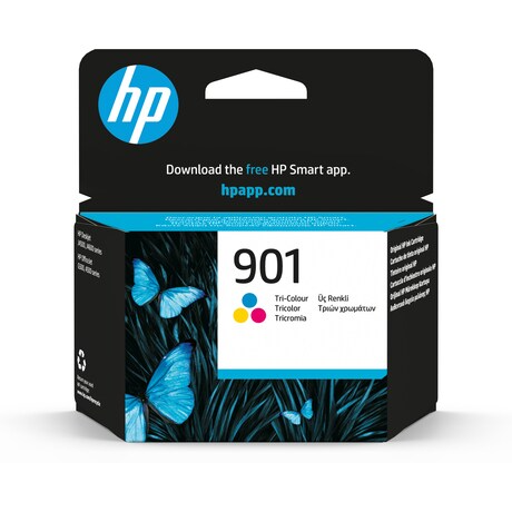 ראש דיו צבעוני מקורי HP 901