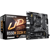 לוח אם למעבדי Gigabyte B550M DS3H R2 DDR4 Micro-Atx For AMD AM4