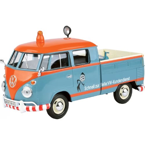 מוטורמקס פולקסווגן Motormax Volkswagen Type 2 T1 Pickup בקנה מידה 1:24 – דגם אספנות איכותי