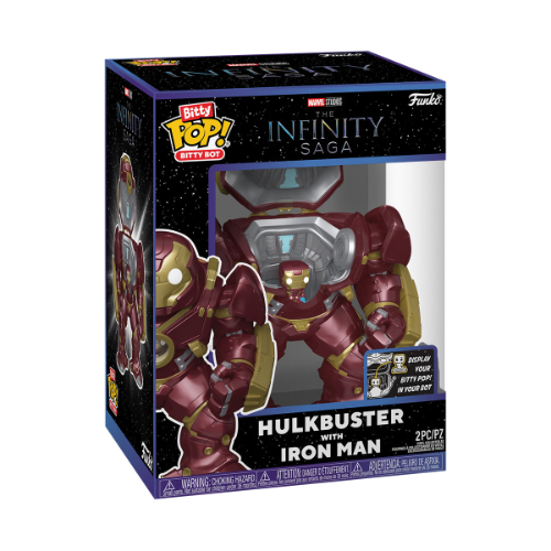 בובת פופ האלקבאסטר - Pop!  Marvel  Hulkbuster with Iron Man