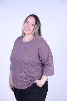חולצת אונייל סגולה