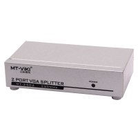 מפצל- VGA - 2 Port VGA Splitter one input two output 250MHz 1920 x 1440 Video cascaded