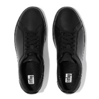 ראלי שחור עור סוליה שחורה פיטפלופ FITFLOP