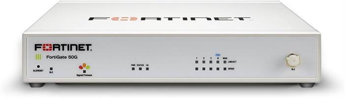 פיירוול מכשיר בלבד FortiNet FortiGate 50G 1XWAN 3XLAN 1XFortiLink