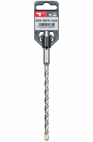 מקדח לפטישון ⁦Milwaukee SDS-Plus⁩ – ⁦6×160⁩ מ״מ