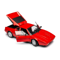דגם מכונית במוו אמ 1 אדומה - WELLY BMW M1 1:24