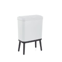 פח רגליים 15 ליטר לבן