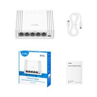 CUDY 5-Port 2.5G Easy-Managed Switch with USB-C HS105U