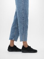 סניקרס סליפ און בד ארוג שחור פיטפלופ FITFLOP