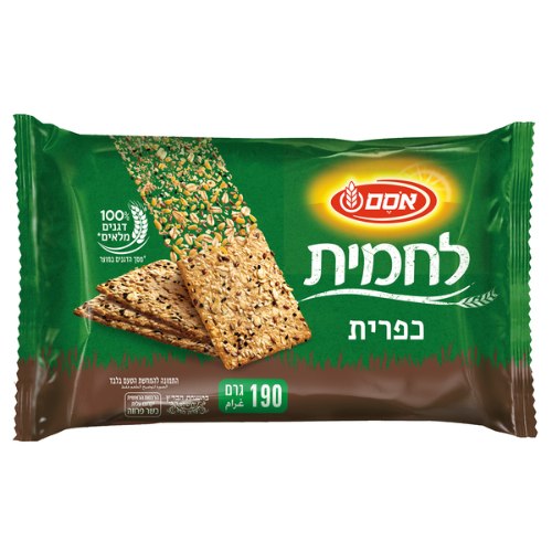 לחמית כפרית עם דגנים מלאים