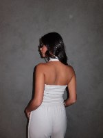 ONE SHOLDER TOP- ICE