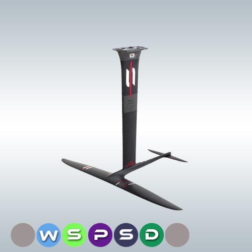 Set Blackbird Razor 1077-375-75 1069cm² / AR 11.00 - Modular Backtail