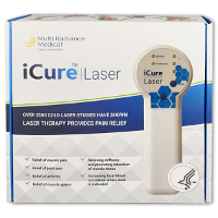 מכשיר iCure Laser איי קיור מכשיר לייזר לכאבים מכשיר אמריקאי הפועל על 4 אנרגיות במקביל לטיפול בכאבי ג