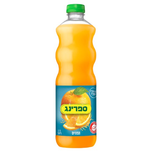 מיץ ספרינג תפוז , 1.5 ליטר
