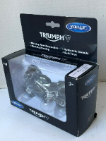 וילי - אופנוע טריומף - WELLY TRIUMPH BONNEVILLE  1:18