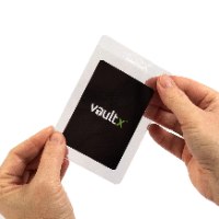 מארז 50 יח' וולט אקס סליב לשליחה לדירוג Vault X: Semi-rigid Card Sleeves (3.3" x 4.84") Pack