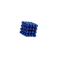מגנובול - 64 כדורים מגנטים כחול - Magnoballs