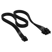 Corsair Premium Sleeved PCIe Type 5 Gen 5 Black Cable