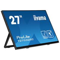 מסך מגע IPS ‏IIYAMA ProLite ‏27" WQHD 75Hz PCAP 10pt