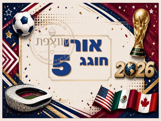 כדורגל מונדיאל 2026 דף סוכר 02- אישי