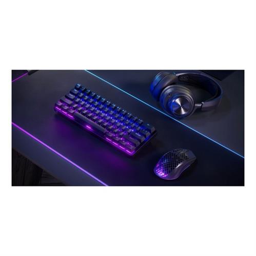 מקלדת גיימינג אלחוטית SteelSeries Apex Pro Mini WL שחור
