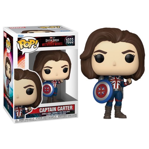 בובת פופ Funko Pop! Marvel: Doctor Strange Multiverse of Madness – Captain Carter #1033