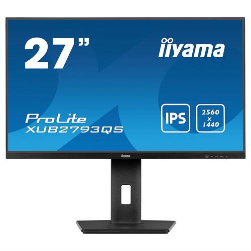 מסך מחשב IIYAMA 27" ProLite IPS QHD 100Hz 1ms